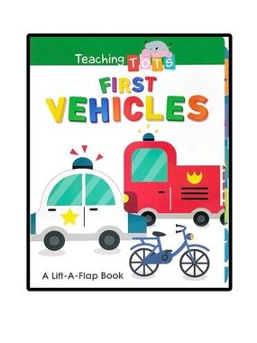 BUNDLE & SAVE🎉 Teaching Tots First Vehicles Lift-A-Flap Chunky Board Book